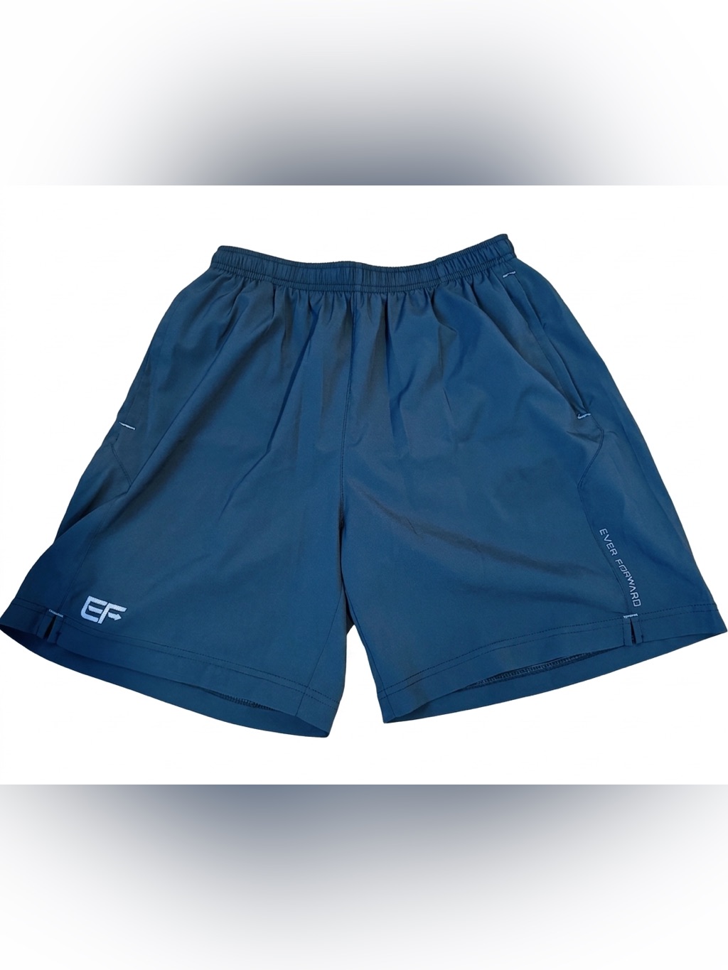 Ever Forward Men’s “The Kinetic” Athletic Training Shorts - Grey - Size Small